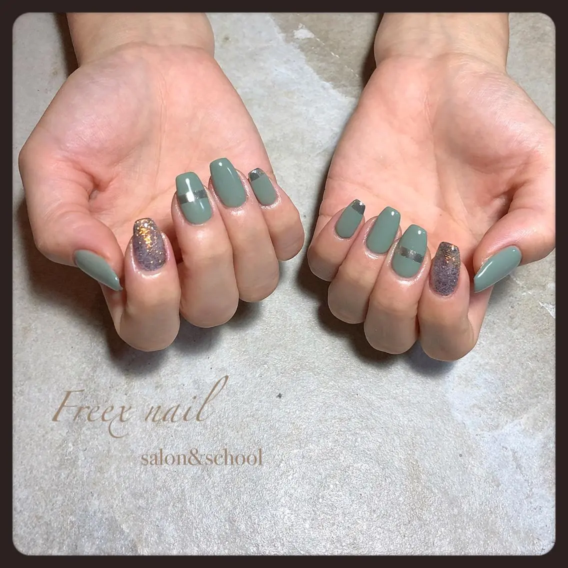 ネイル シンプルネイル freex nail /ニュアンス/個性派のネイルデザイン