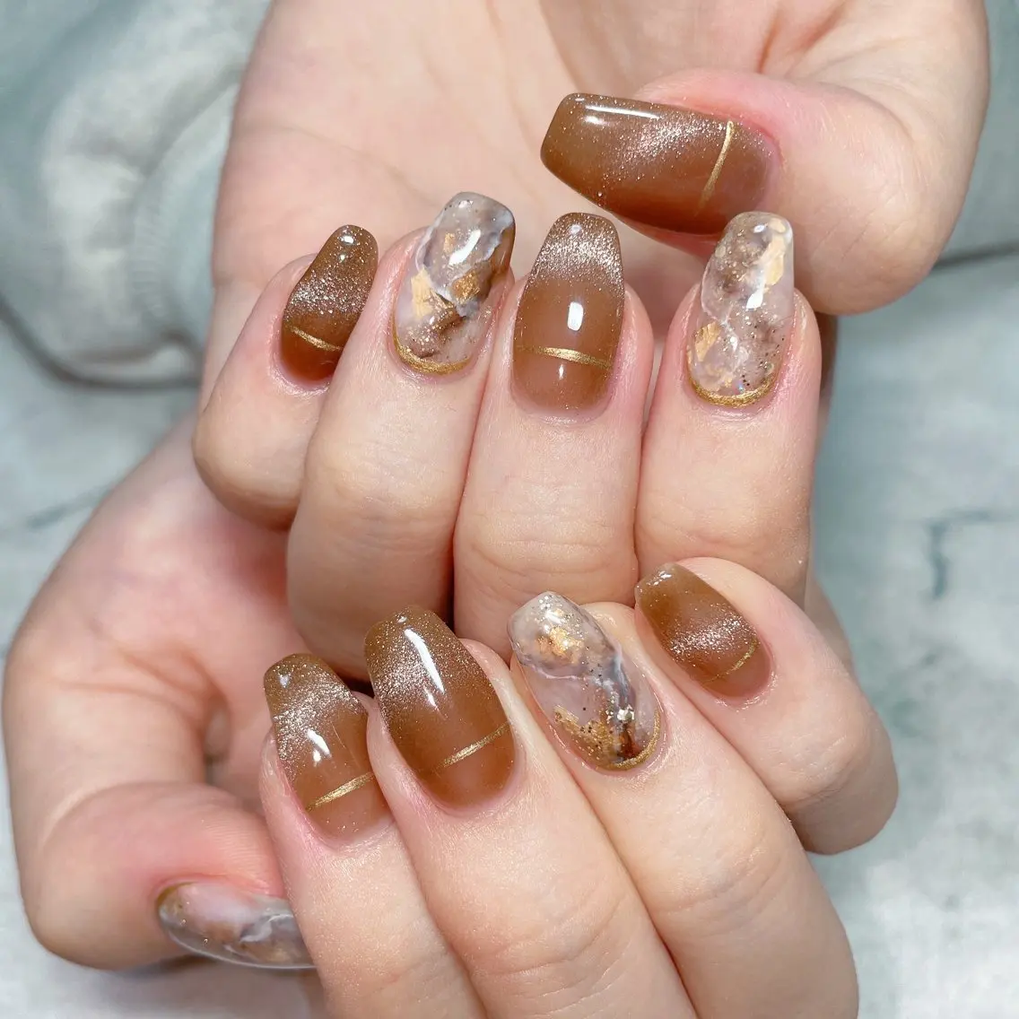 ネイル ハンドネイル Jeremy ♡ HARUKAのネイルデザイン
