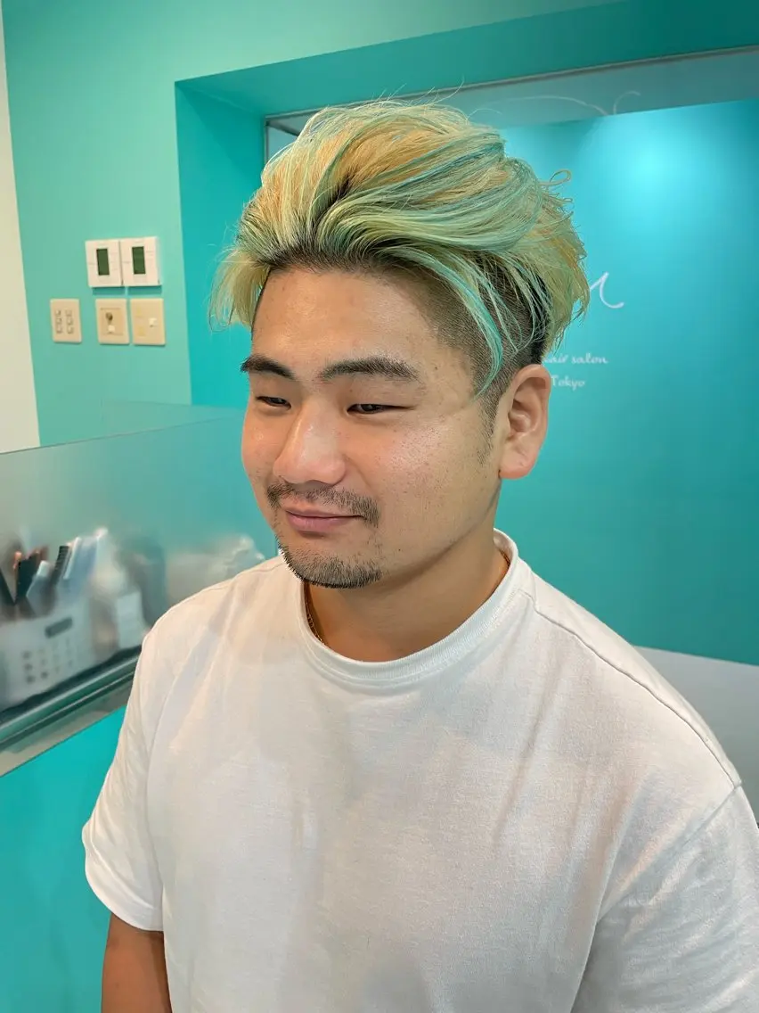 ショート メンズ カット ヘアカラー 🫧ショート/ボブ 池袋西口・泡渕✂️のヘアスタイル
