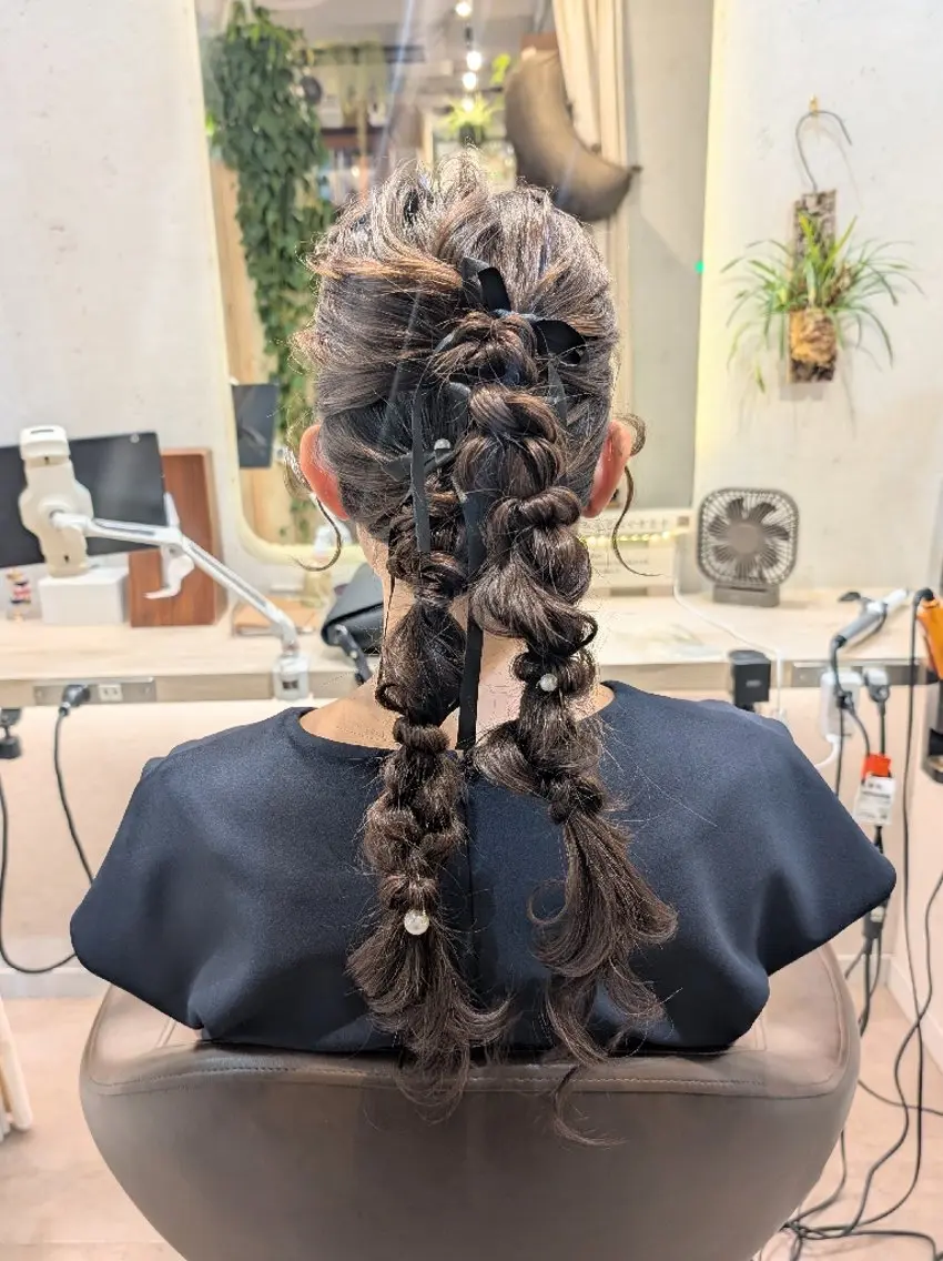ヘアアレンジ ロング ロング ヘアセット koto💭 コトのヘアスタイル