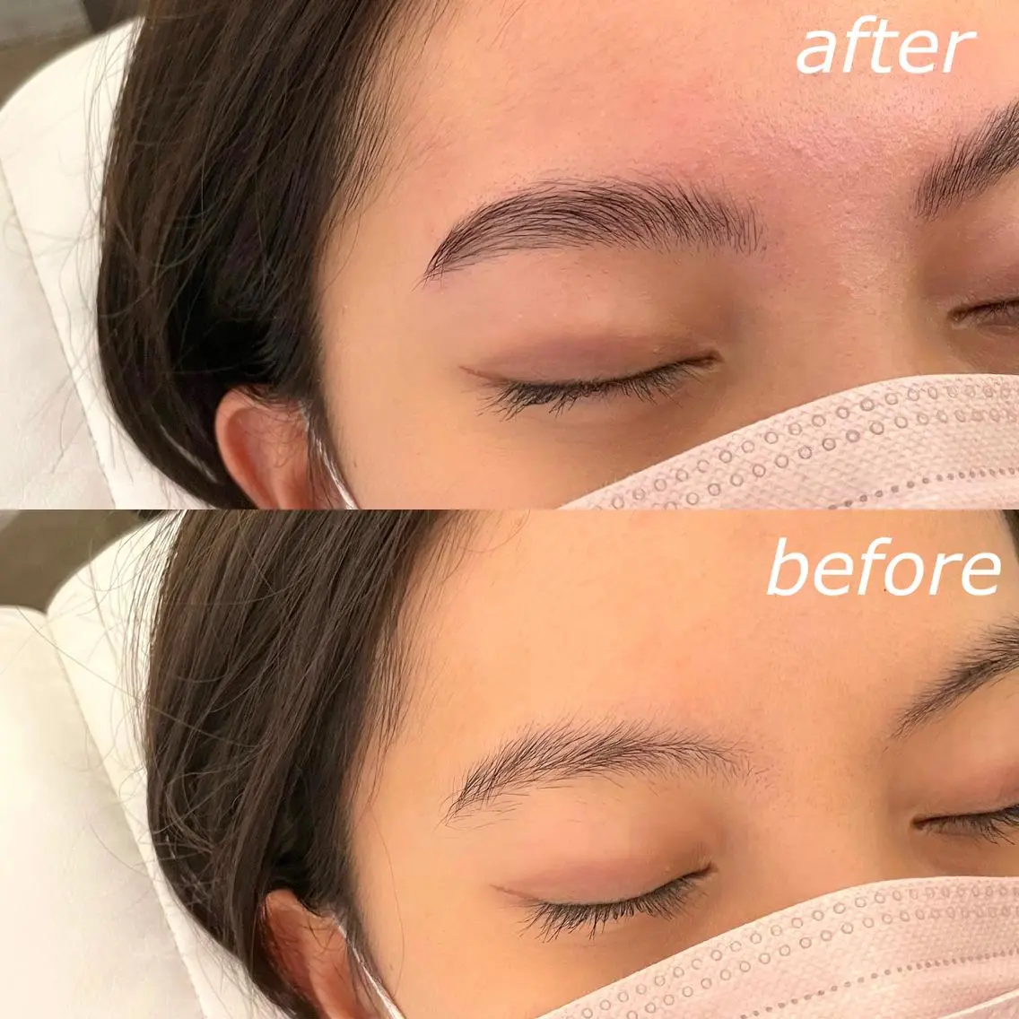 アイブロウ ハリウッドブロウリフト 吉祥寺kasumi 🌛eye/browのマツエク・マツパデザイン