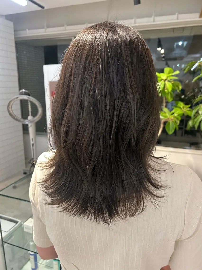 ミディアム ⭐️上田 悠⭐️のヘアスタイル