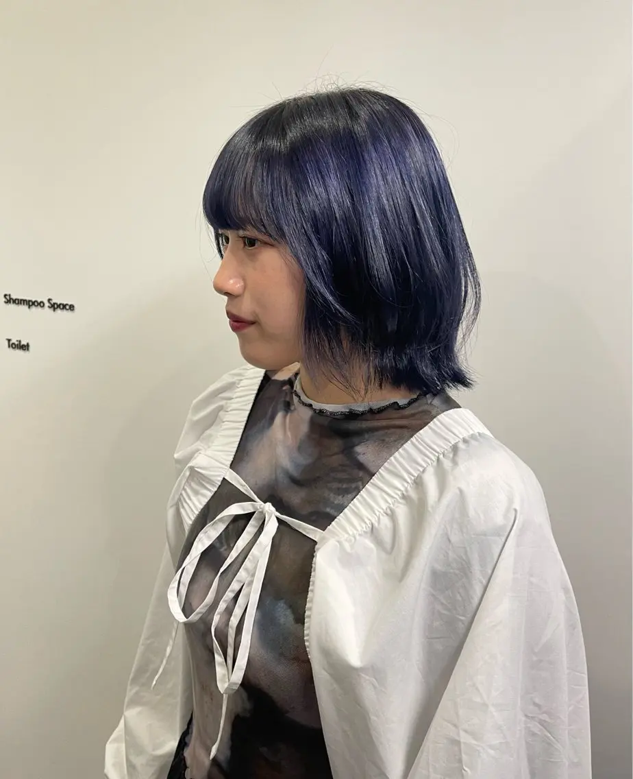 ミディアム カラー ヘアカラー inchelsea ririkaのヘアスタイル