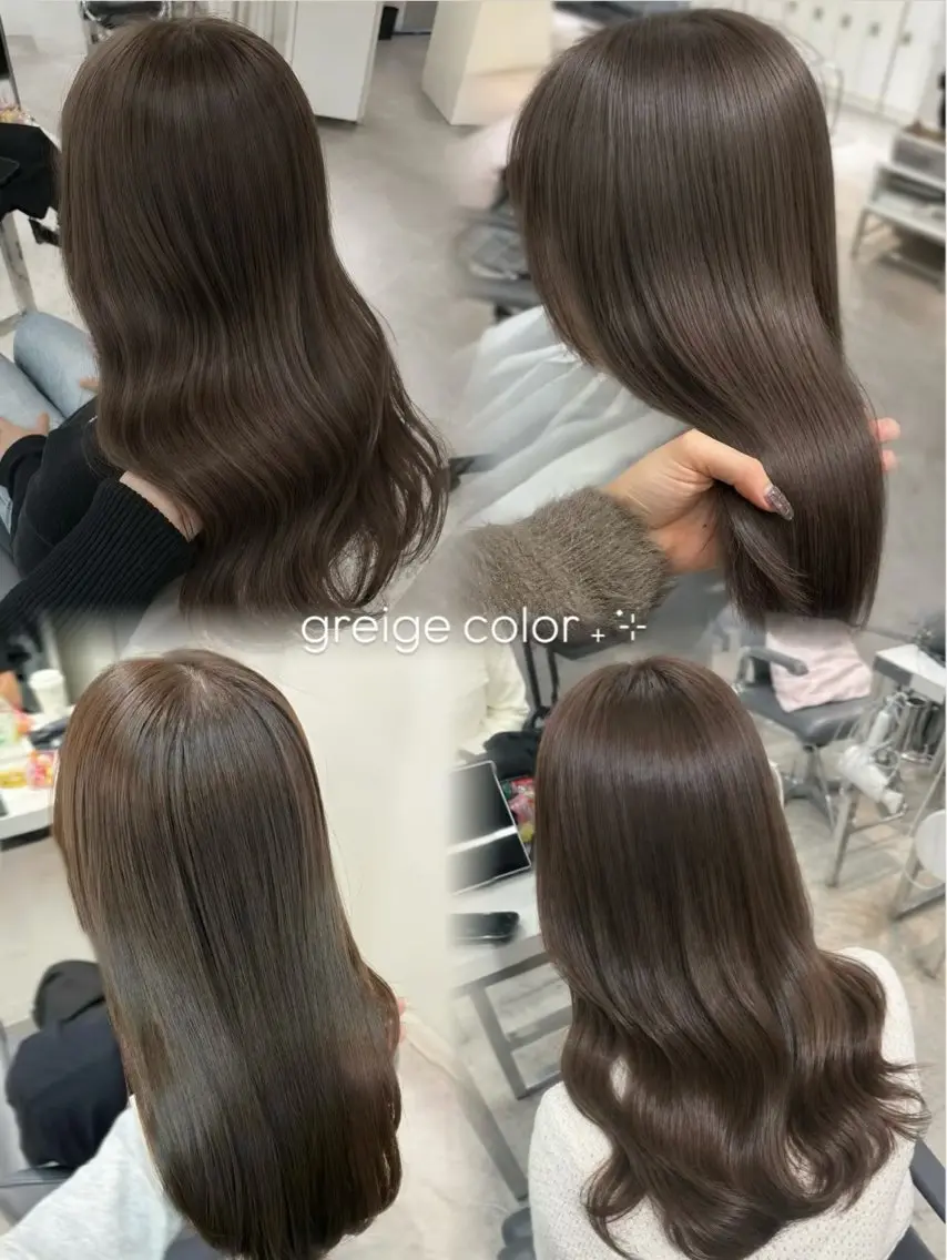ロング ヘアカラー 透明感ツヤカラー🐤 カットモデル🐤ソナのヘアスタイル