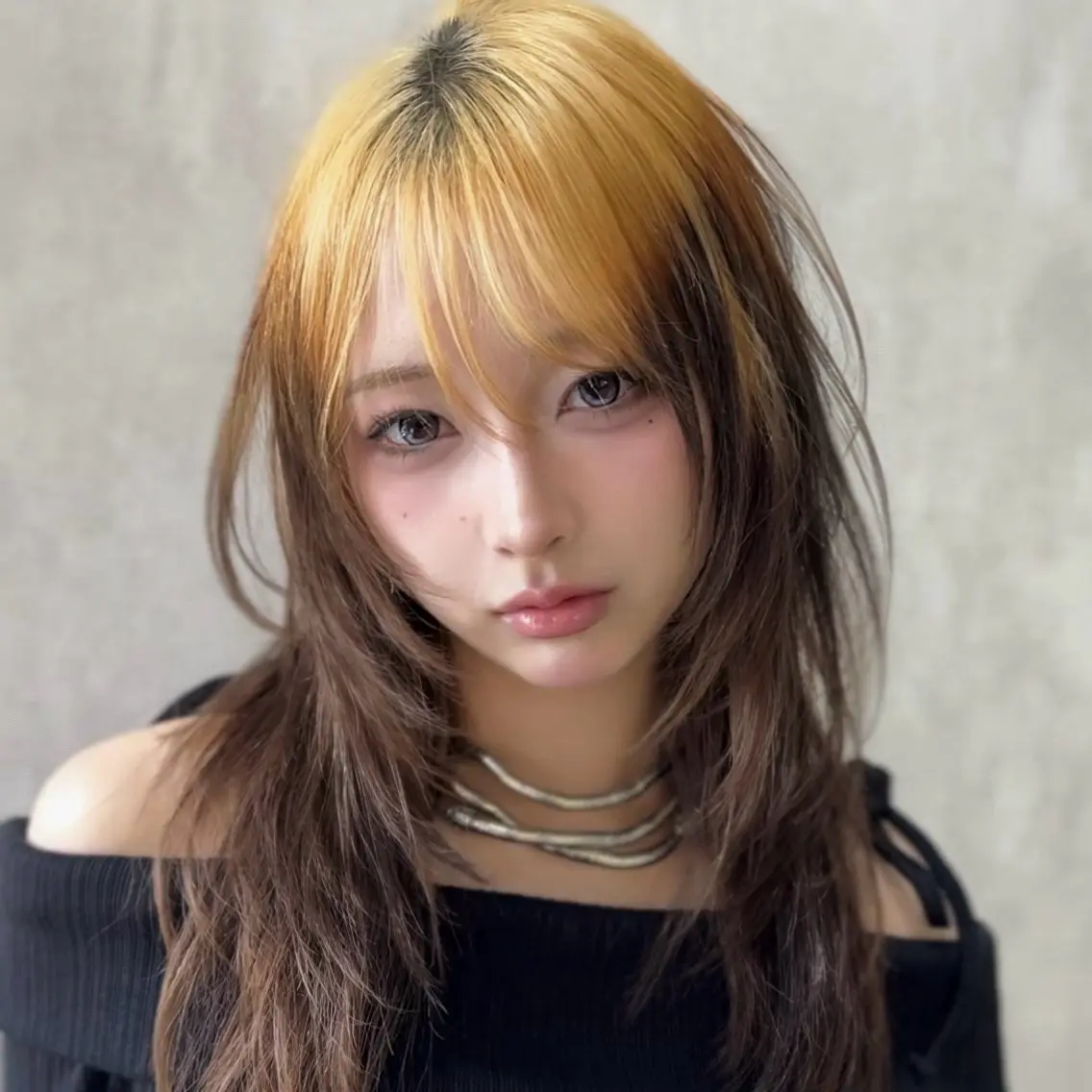 ロング カット ヘアカラー トリートメント ウルフカット/ レイヤー/大石晴也のヘアスタイル