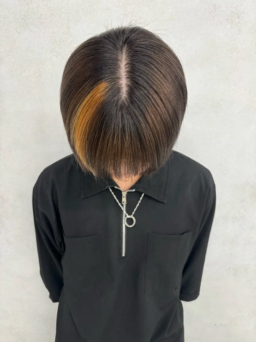ショート 縮毛矯正 トリートメント 🫧艶髪🪽 Karinのヘアスタイル