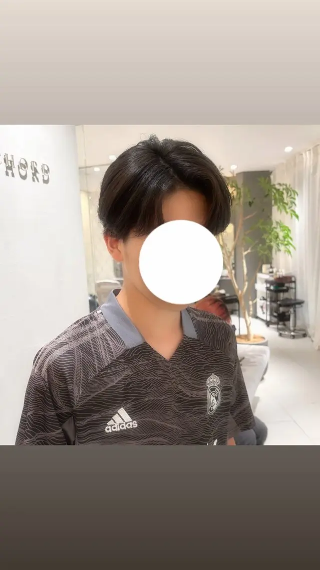 ショート メンズ こばやし にな 🦖⋆͛ぷつっとボブのヘアスタイル
