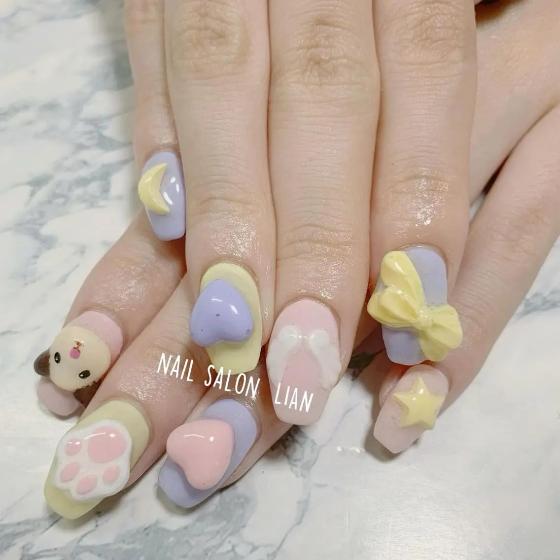 ネイル ハンドネイル NailSalon LiAnのネイルデザイン
