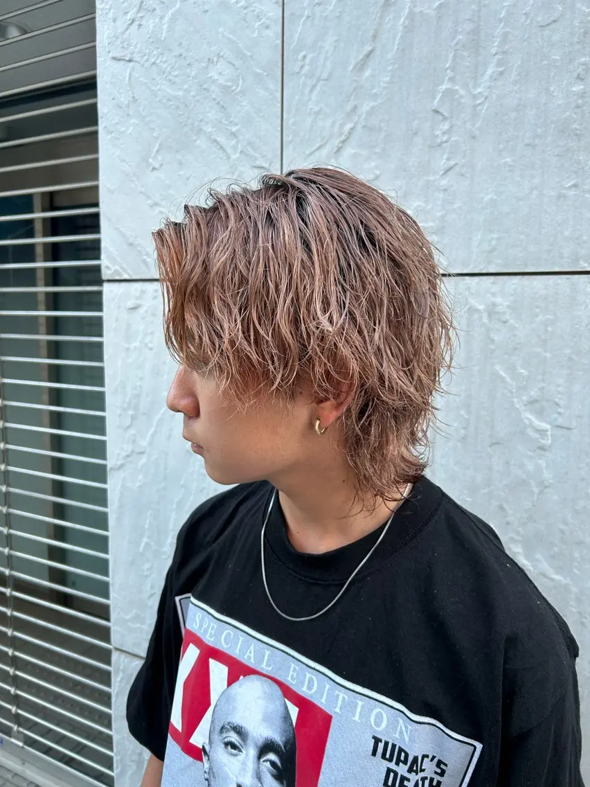 パーマ メンズ カット パーマ パーマ支持率No.1 ❤️🔥安成弾のヘアスタイル