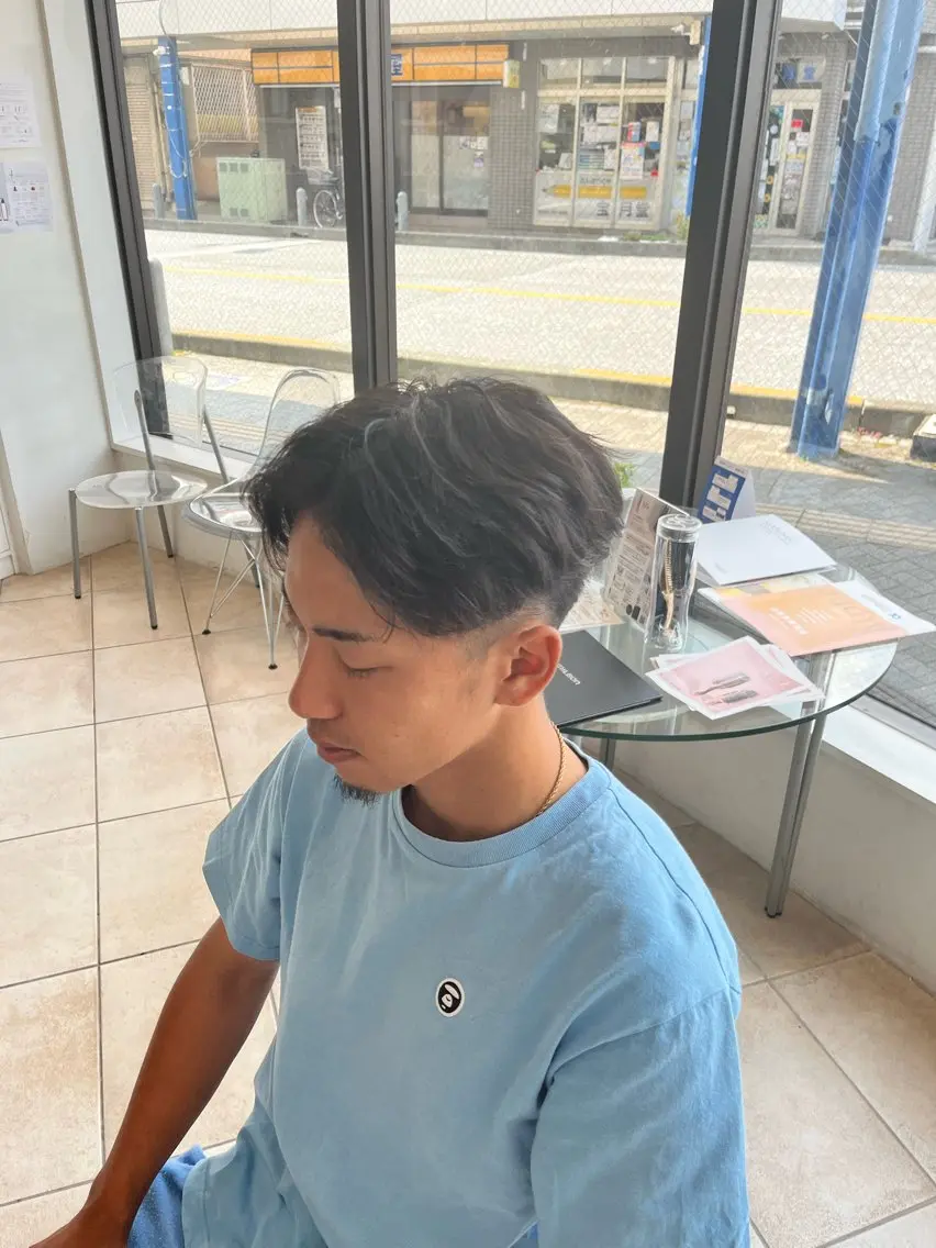 ショート メンズ 【メンズカット】 ✂️モデル募 市村のヘアスタイル