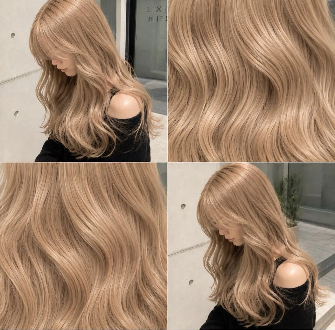 ロング カラー 【暖色カラー+色持ち 重視】💟まなみのヘアスタイル