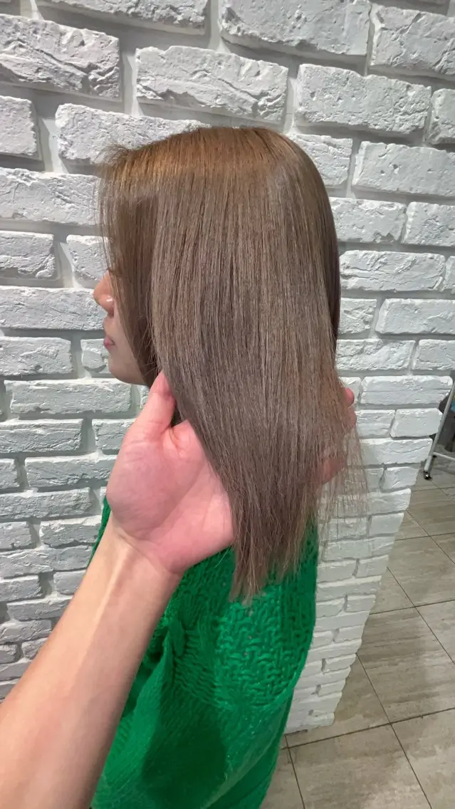 ミディアム ヘアカラー belle   / kaede🍁のヘアスタイル