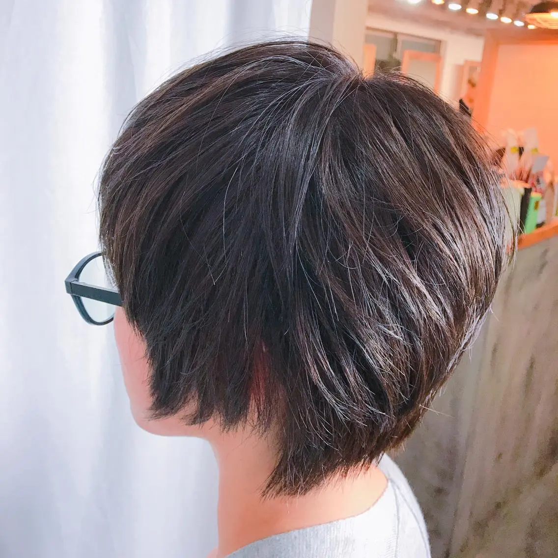 ショート カラー イルミナカラー ショートヘア 🌈限定価格🌈 鈴木 瑛輔のヘアスタイル