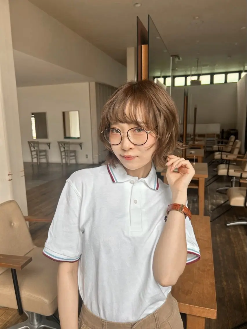 cut + perm menu🐬の写真