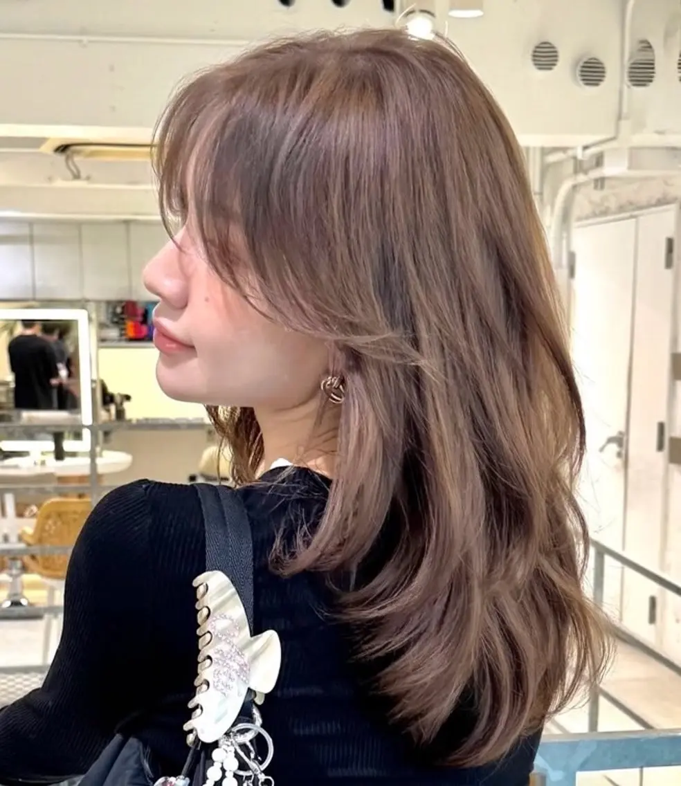 セミロング 髪質改善ヘアエステ Reve 福島店のヘアスタイル