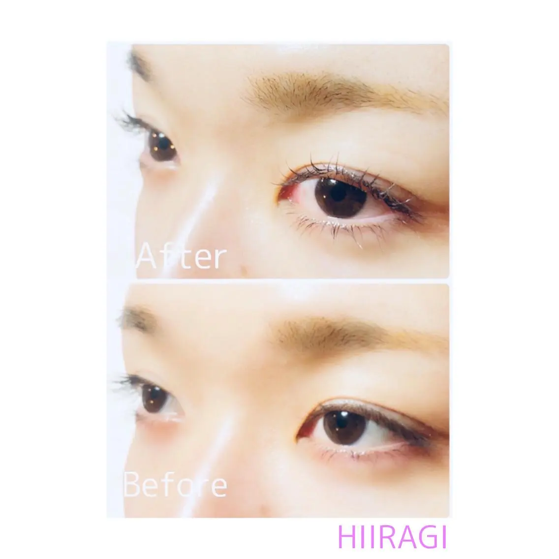 マツエク・マツパ まつげパーマ マツパ 美容室 HIIRAGIのマツエク・マツパデザイン