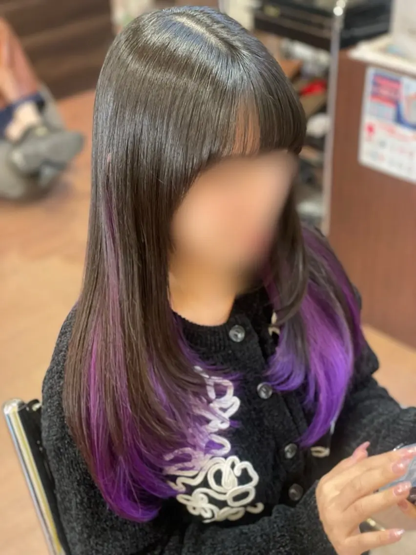 カット＋カラーの写真