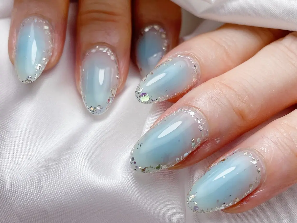 ネイル ラメ(グリッター) ハンドネイル M nailのネイルデザイン