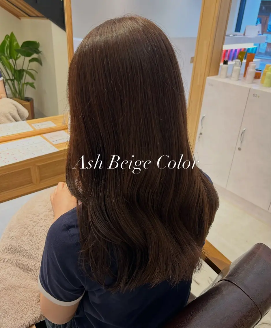 セミロング カット ヘアカラー トリートメント ciel 💖Maruyamaのヘアスタイル