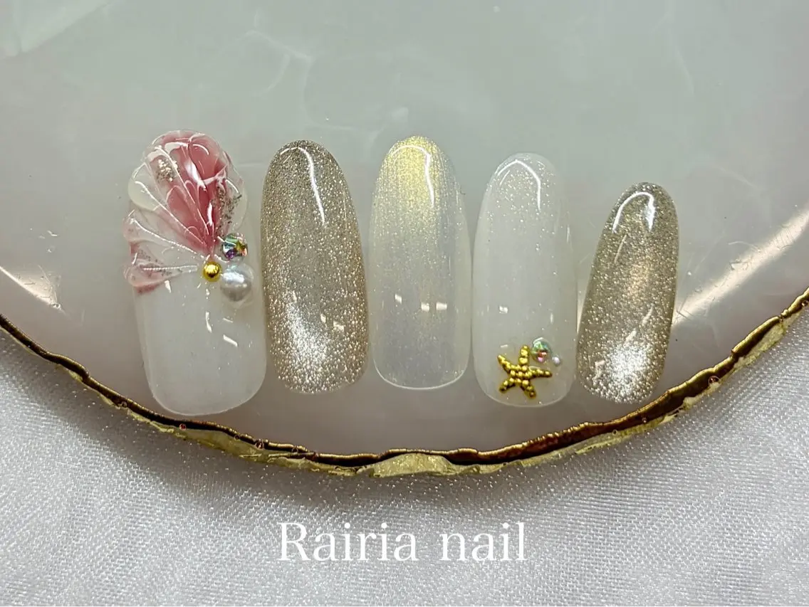 ネイル ハンドネイル Sato. Rairiaのネイルデザイン