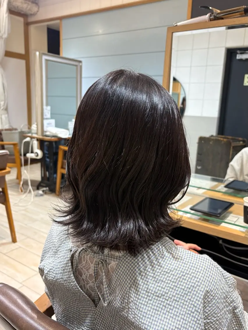 ミディアム 🐏みや🐏 カラーモデルのヘアスタイル