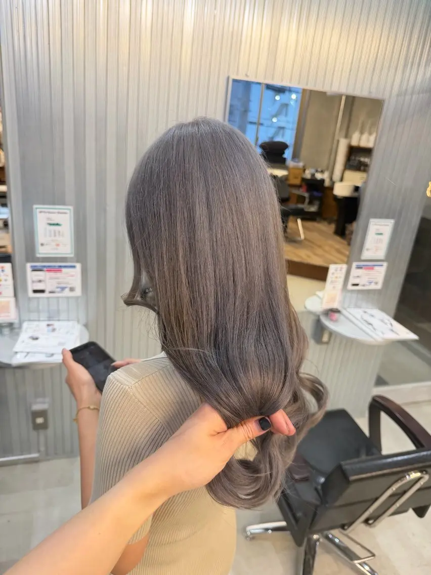ロング ヘアカラー トリートメント ✂︎SAITOU AKIRA✂︎のヘアスタイル