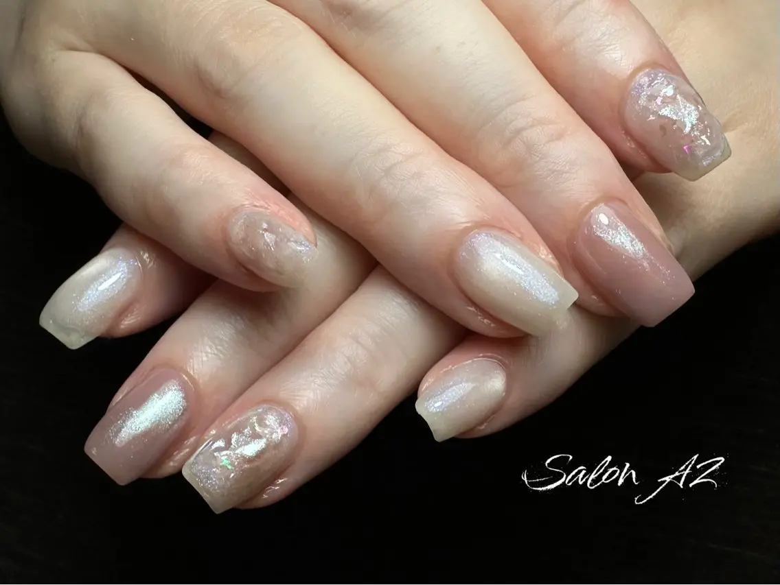 ネイル オフィスネイル ハンドネイル salon AZのネイルデザイン