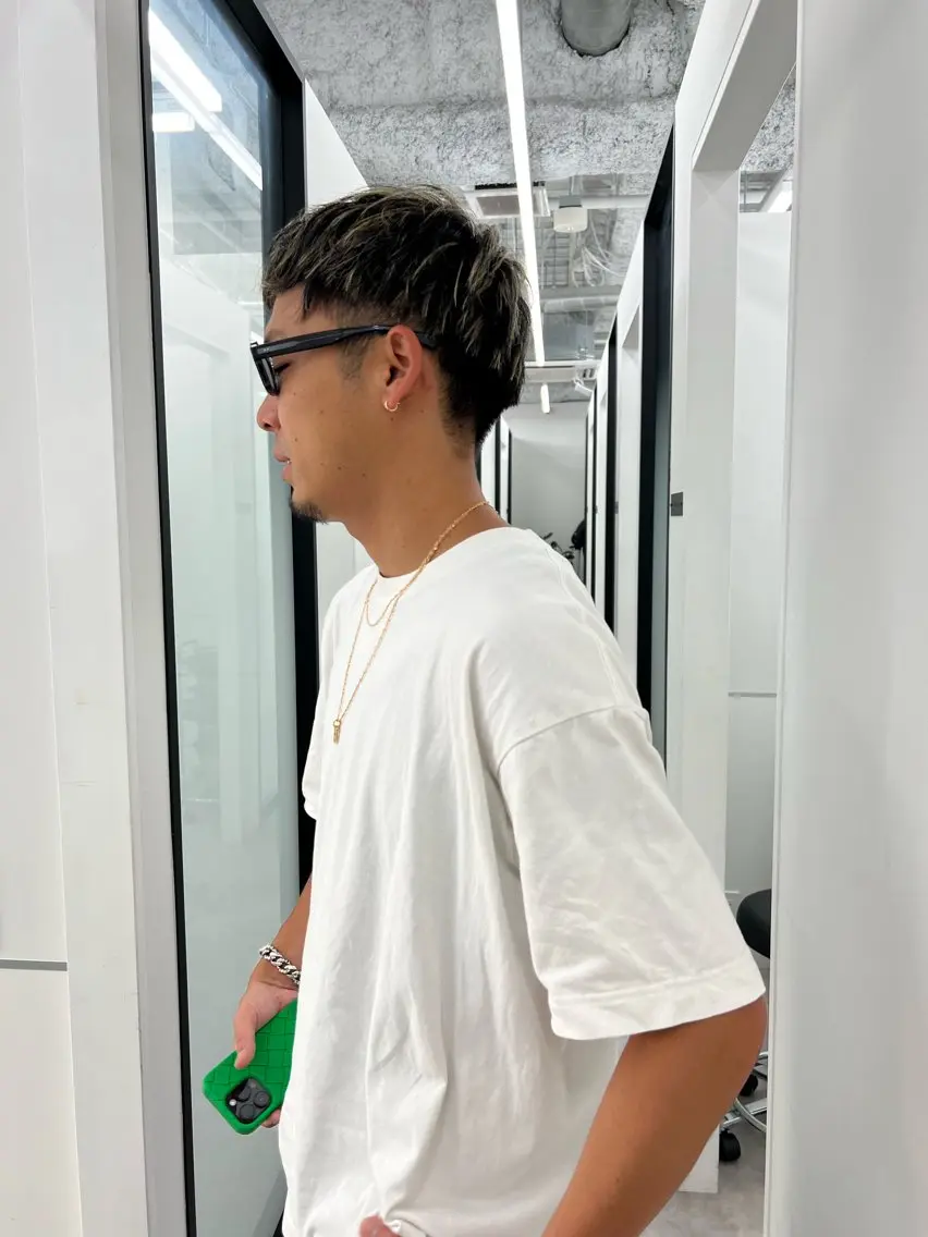 ショート メンズ スパイキーショート ショートヘア カット ヘアカラー トリートメント 🉐メンズヘア特化 men's/ケンイチのヘアスタイル