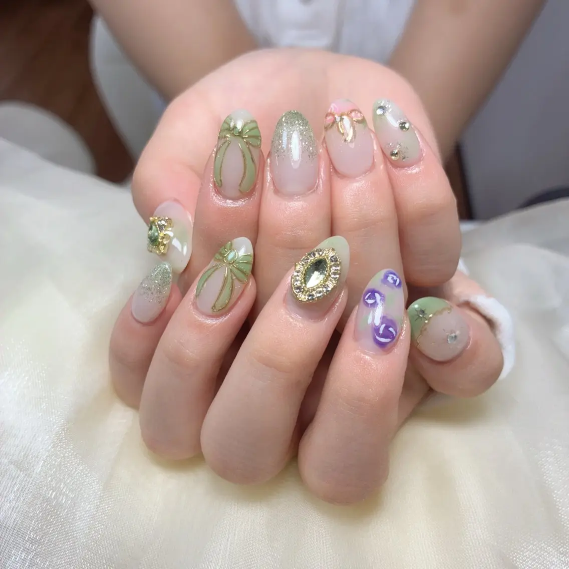 ネイル 持ち込み ハンドネイル YOINAIL ヨイネイルサロンのネイルデザイン