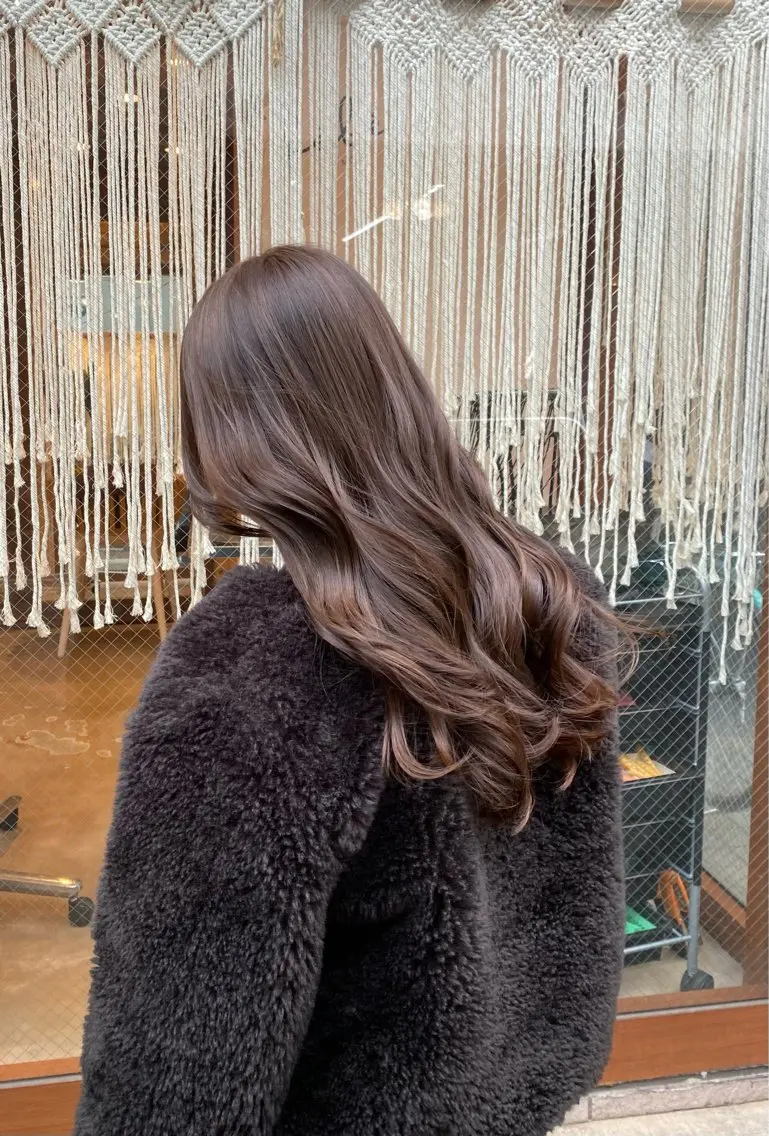 ロング パーマ カット パーマ MORISHITA HARUKAのヘアスタイル