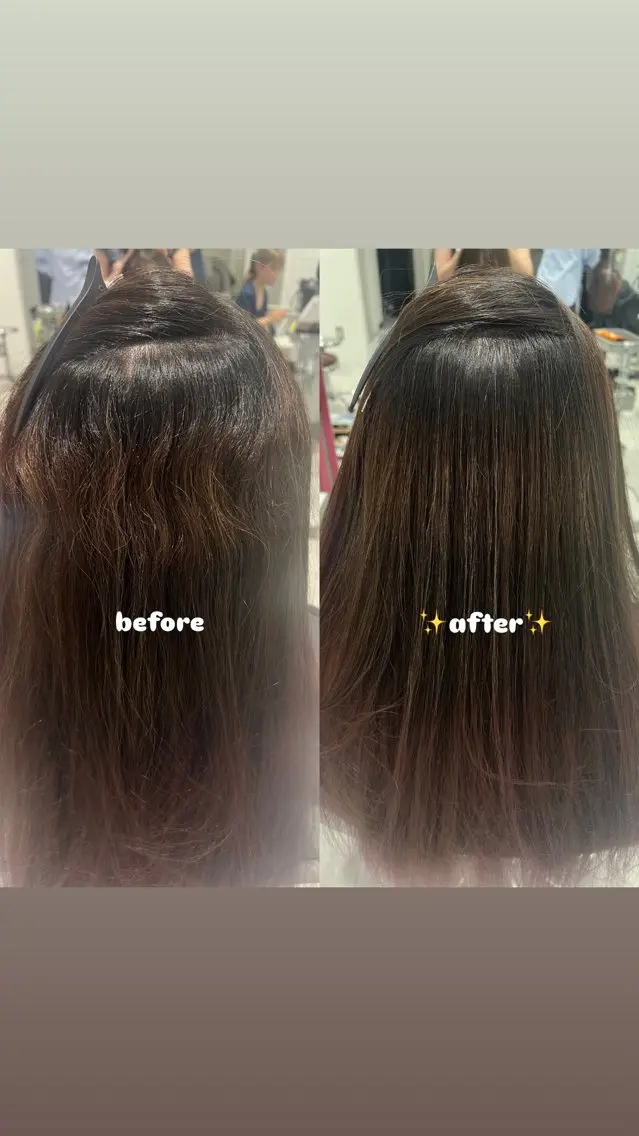 ロング 縮毛矯正 HARUHI 銀座 美容師౨ৎ⋆˚のヘアスタイル