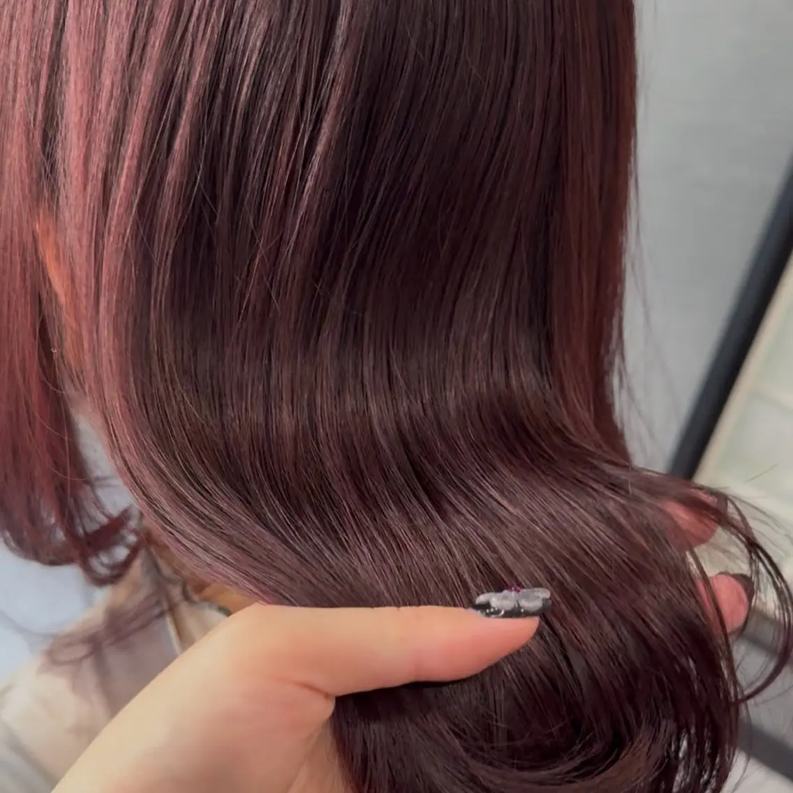 ミディアム カラー ヘアカラー トリートメント 静岡/ハイトーン 💎koharu💎のヘアスタイル