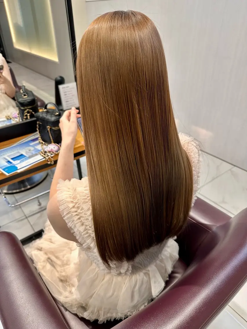 ロング 髪質改善 筑波 晃太のヘアスタイル