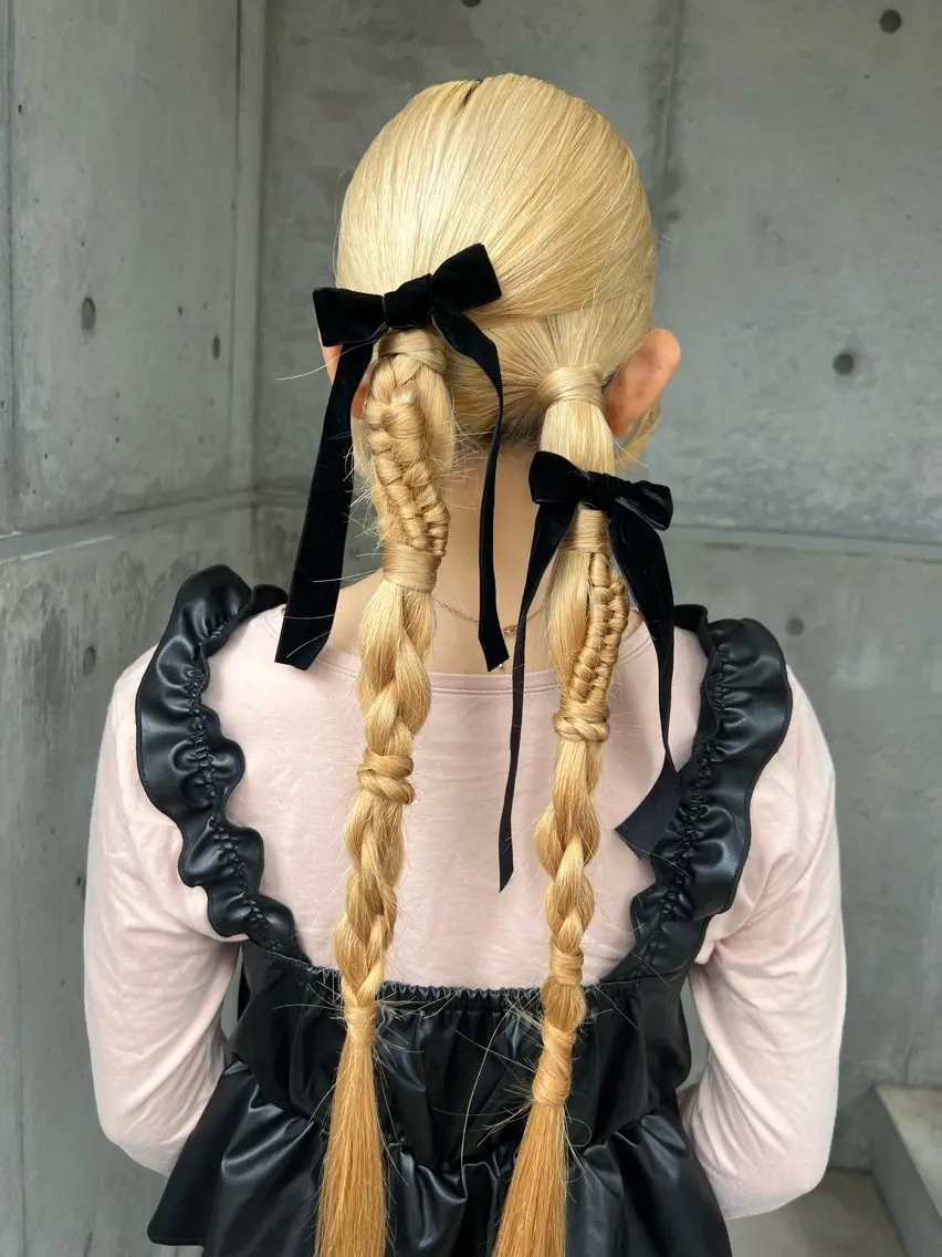 ロング ユカ yのヘアスタイル