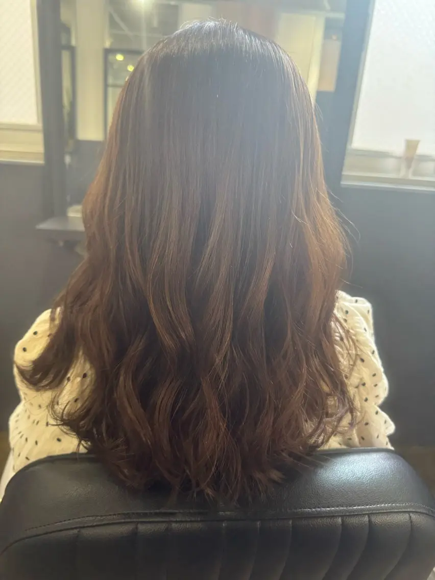 セミロング メンズ くせ毛多毛特化 高橋　淳のヘアスタイル