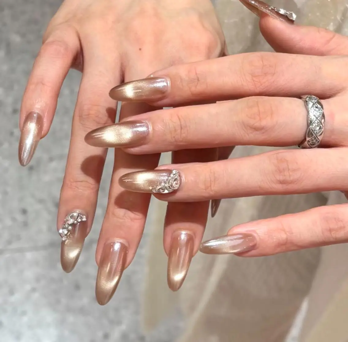 ネイル ハンドネイル 🎀 NaNa_nailのネイルデザイン