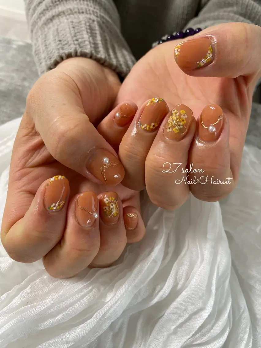 ネイル 春ネイル 27salon yuinaのネイルデザイン