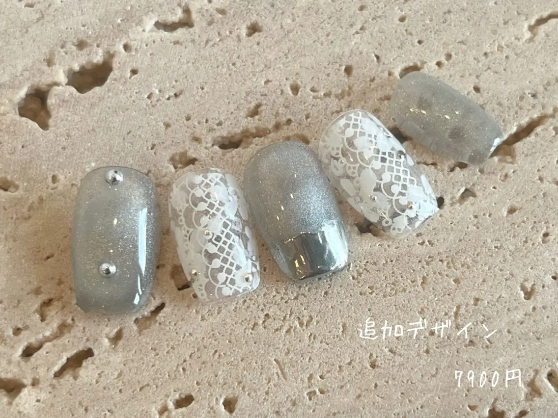 ネイル レース 永由 光歩のネイルデザイン