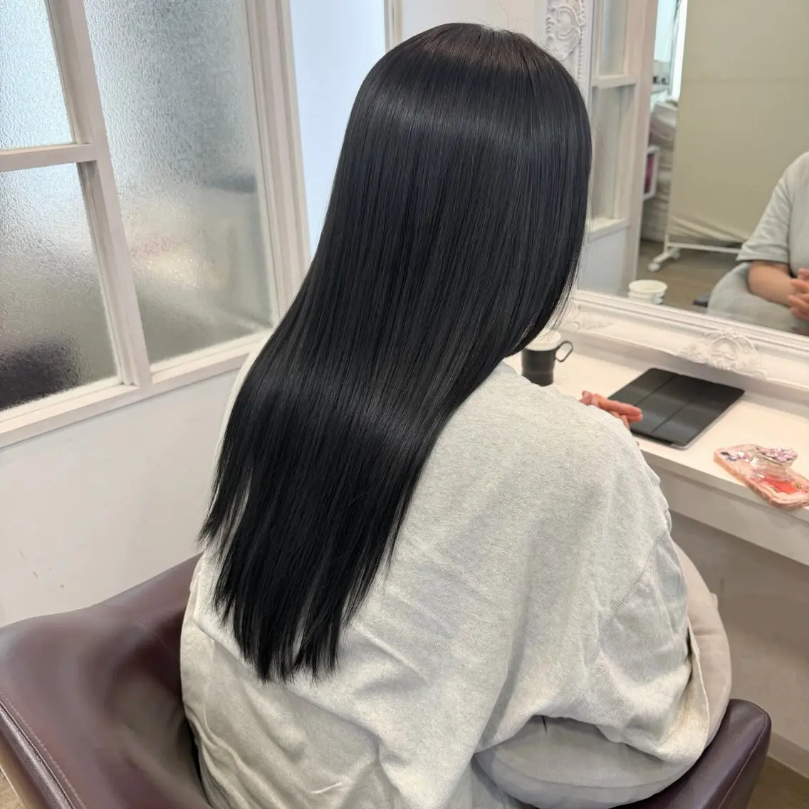 ロング カラー 透明感カラー ヘアカラー 𝑆𝐴𝑂𝑅𝐼 /大森🪞🎀のヘアスタイル