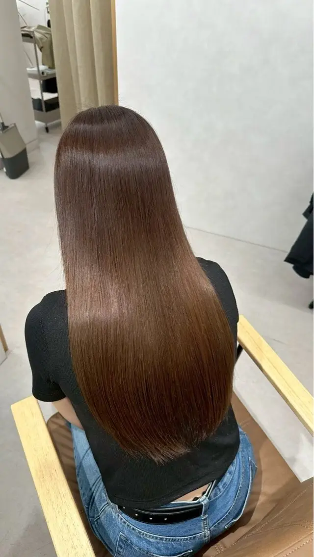 ロング SLASHスラッシュ 木下結月果のヘアスタイル