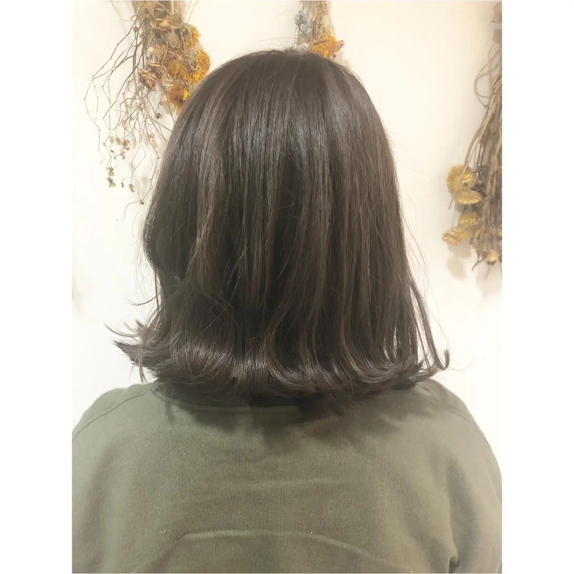 ミディアム 外ハネヘア 門田 恭弥のヘアスタイル