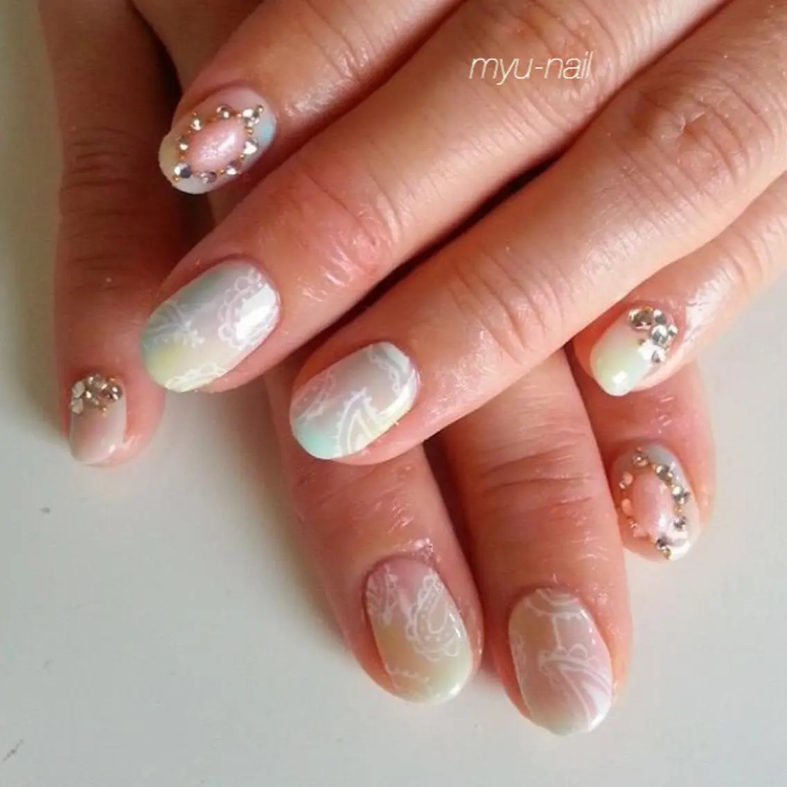 ネイル アートネイル ホームサロン myu-nailのネイルデザイン