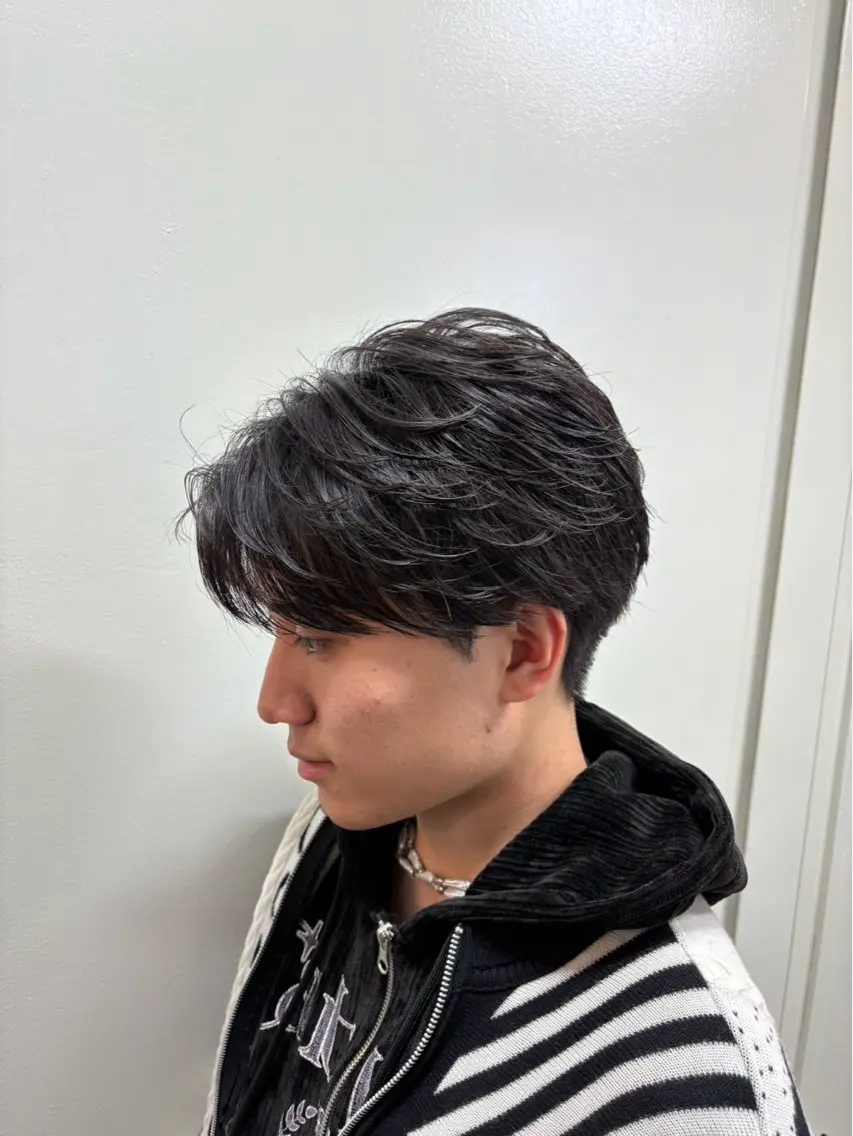 ミディアム メンズ 垢抜けメンズ特化✨ マキシ✨のヘアスタイル