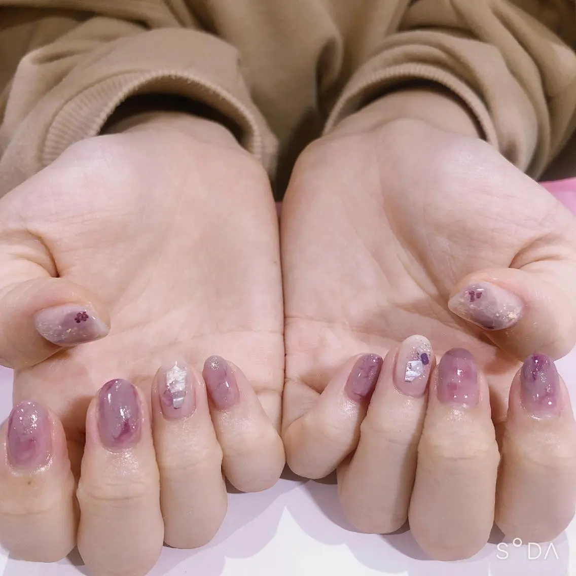 ネイル ニュアンスネイル ハンドネイル 吉野✨ ネイルデザイナー✨のネイルデザイン