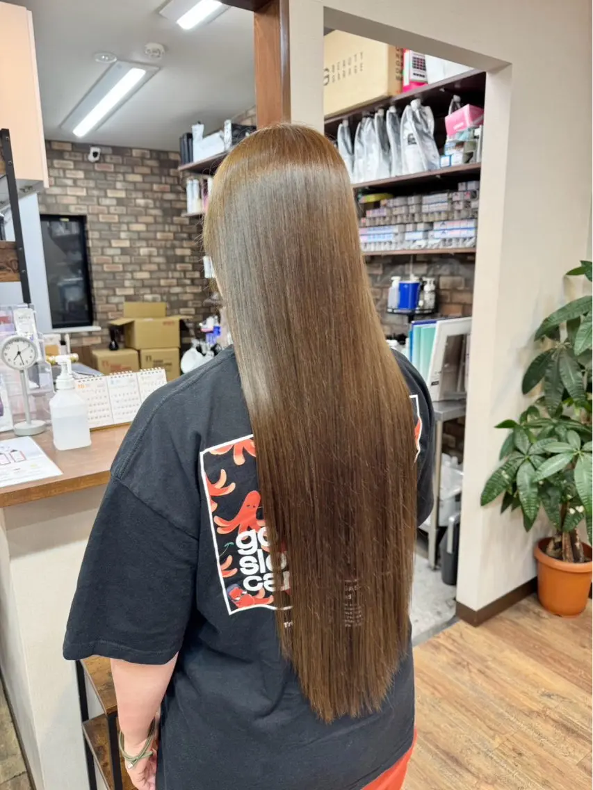 ロング 本橋 叶愛のヘアスタイル
