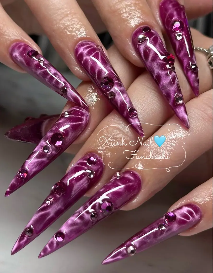 ネイル チークネイル 桜ネイル 長さ出し フットネイル ジェルネイル ハンドネイル XIINH NAIL SALONのネイルデザイン
