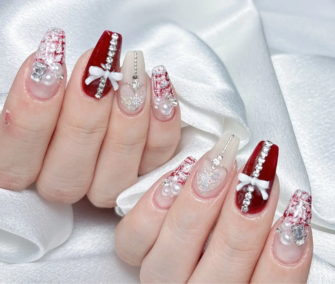 ネイル ハンドネイル Aura  Nail 長さだし/パラジェルのネイルデザイン