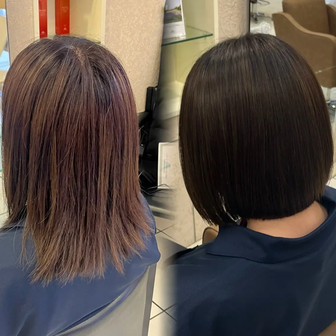 ショート ボブ カット 🫧艶 ×透明感🫧 吉田 陽菜のヘアスタイル