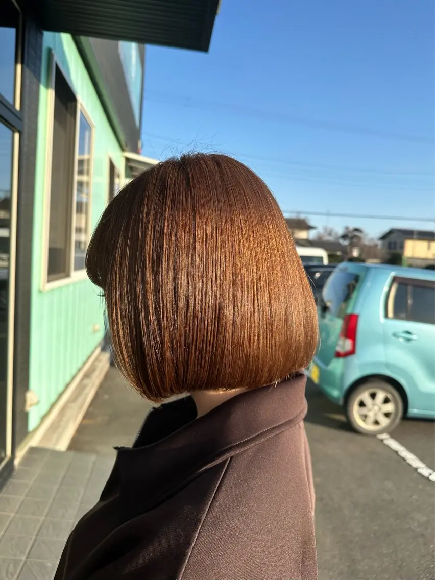 ミディアム ヘアカラー 髪質改善/艶髪様 🍎豊田修太郎のヘアスタイル
