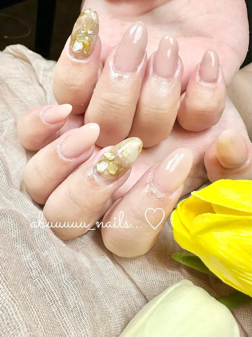 ネイル ニュアンスネイル オフィスネイル abuuuuu nailsのネイルデザイン